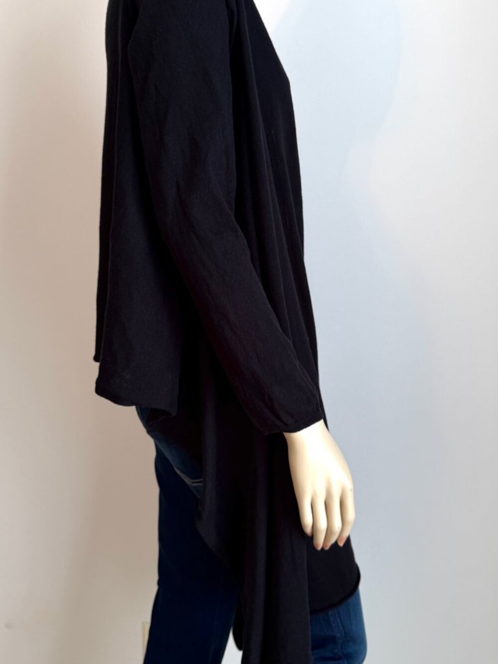 DKNY (Donna Karan New York) Silk/Cotton/Cashmere Scarfigan M/L - Picture 6 of 10